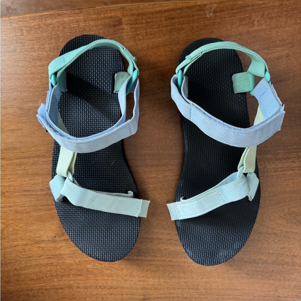 Teva Women's Sandals - Black and Pastel straps